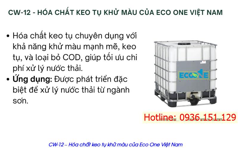 CW-12-hóa chất keo tụ khử màu